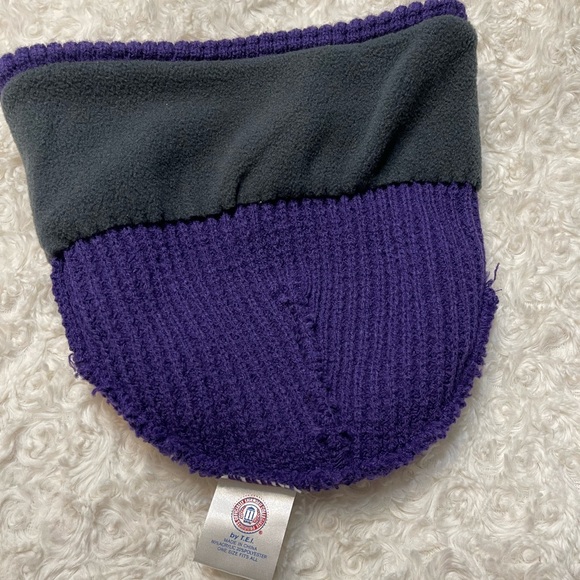 LSU Purple, Gold & White Beanie - Picture 4 of 6